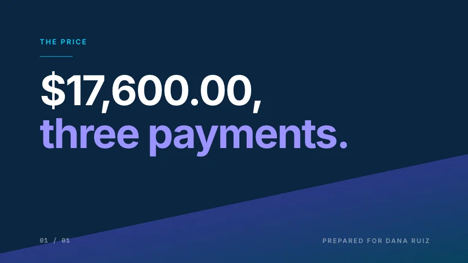 Proposal slide 3